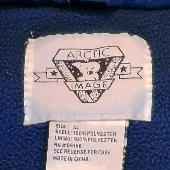 Hooded Fleece Heavy Jacket by Arctic Image - Picture 3 of 6